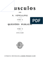 Opúsculos, de Alexandre Herculano, Vol. 2