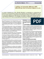 Enero 2006: Chile A Dos Votos Del Convenio169