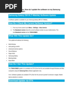 Samsung Galaxy S® III (T-Mobile) Software Update