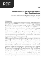 Antenna Designs With Electromagnetic Band Gap Structures