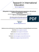 Carder 2006 Bilingualism in International Baccalaureate Programmes, With Particular Reference To International Schools