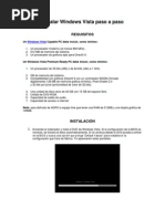 Instalar Windows Vista Paso A