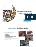 Sandvik Mining and Construction Underground Hard Rock Mining 2007