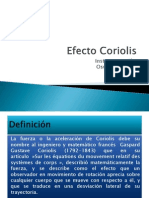 Efecto Coriolis