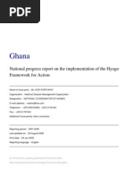 Ghana: National Progress Report On The Implementation of The Hyogo Framework For Action