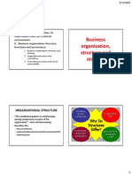 Organizational Structure