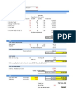 Weekly Water Consumption Cost