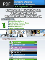 Plano de Ubicacion Hidroelectrica Vilavilani. FINAL