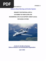 Engineering Life Cycle Support Agency (ELSA) For AEW&C Programme