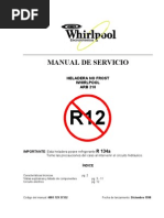 Manual de Heladera Whirlpool ARB-210