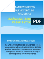 Mantenimiento Preventivo de Máquinas