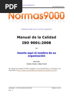 DEMO Manual de Calidad