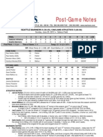 06.23.13 Post-Game Notes