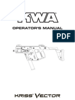 KWA Kriss Vector SBR SMG AIRSOFT VERSION