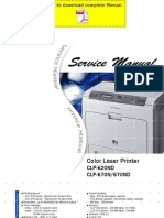 Samsung Clp-620nd Clp-670n Clp-670nd Service Manual