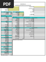 AXIA Pre Qualification Excel Budget Spreadsheet