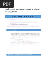 Análisis de Riesgos y Planificación de La Seguridad PDF