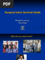 Surgical Intern Survival Guide