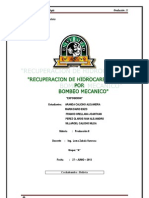 Informe de Bombeo Mecanico