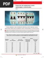 Proteccion de Instalaciones Contra Sobrecargas y Cortocircuitos