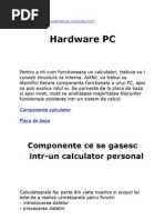 Hardware Și Software PC