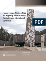 PPP For Highway Infrastructure