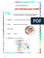 PROGRAMA EDUCATIVO-Internas de Enfermería-Neonatología