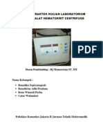 Laporan Praktek Kuliah Laboratorium Lanjut Alat Hematokrit Centrifuge