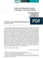 Secondary Migration and Relocation Among African Refugee Families in The United States