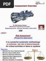 Risk Assessment Overview: Maintenance Engineering Consultant