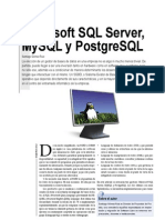 Microsoft SQL Server MySQL y PostgreSQL - Santiago Gomez Ruiz - Linux Plus Magazine