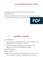 Analisis de La Temperatura Del Suelo