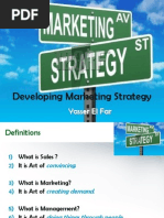 Developing Marketing Strategy: Yasser El Far