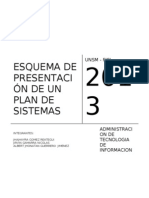 Esquema Plan de Sistemas Kola Real