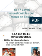 Leyes para Trabajo en Equipo