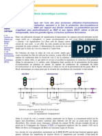 (MétroPole) Principe Du Block Automatique Lumineux