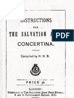 Booth Salvation Army Concertina 1888 PDF