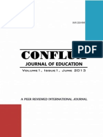 COnflux Journal of Education Issn 2320-9305 Nas Publishers 