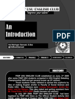 An Introduction - FISIP USU English Club