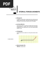 Statics 5: Internal Forces & Moments