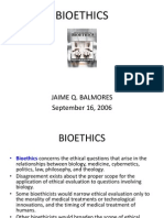 Bioethics 1