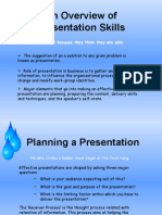 An Overview of Presentation Skills: They Are Able Because They Think They Are Able