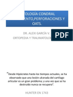 Patología Condral Tratamiento, Perforaciones y Oats