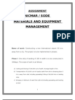 NCP Material & Equipment MGT