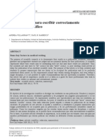 2009 - Villagran A. & P. Harris - Algunas Claves para Escribir Correctamente Un Articulo Cientifico