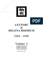 Lettere Helena Roerich Vol I