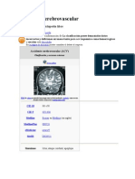 Accidente Cerebrovascular