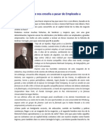 Andrew Carnegie Nos Enseña A Pasar de Empleado A Empresario