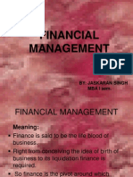 Financial Management (FM)