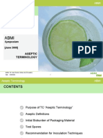 Aseptic Terminology PDF